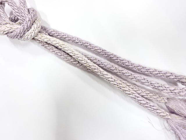 正絹　手組帯締め